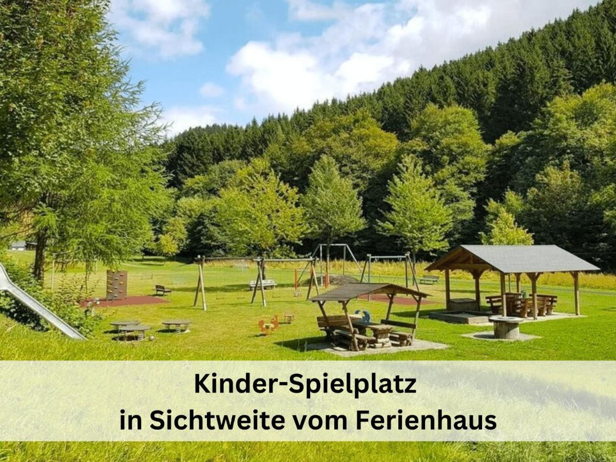 Ferienhaus Grimme - 350M2, 18 Betten - Mit Indoorspielplatz, Pool, Grosser Terrasse, Grill, Sauna, Kicker, Dart, Uvm - Ideal Fuer Familien Шмалленберг Экстерьер фото