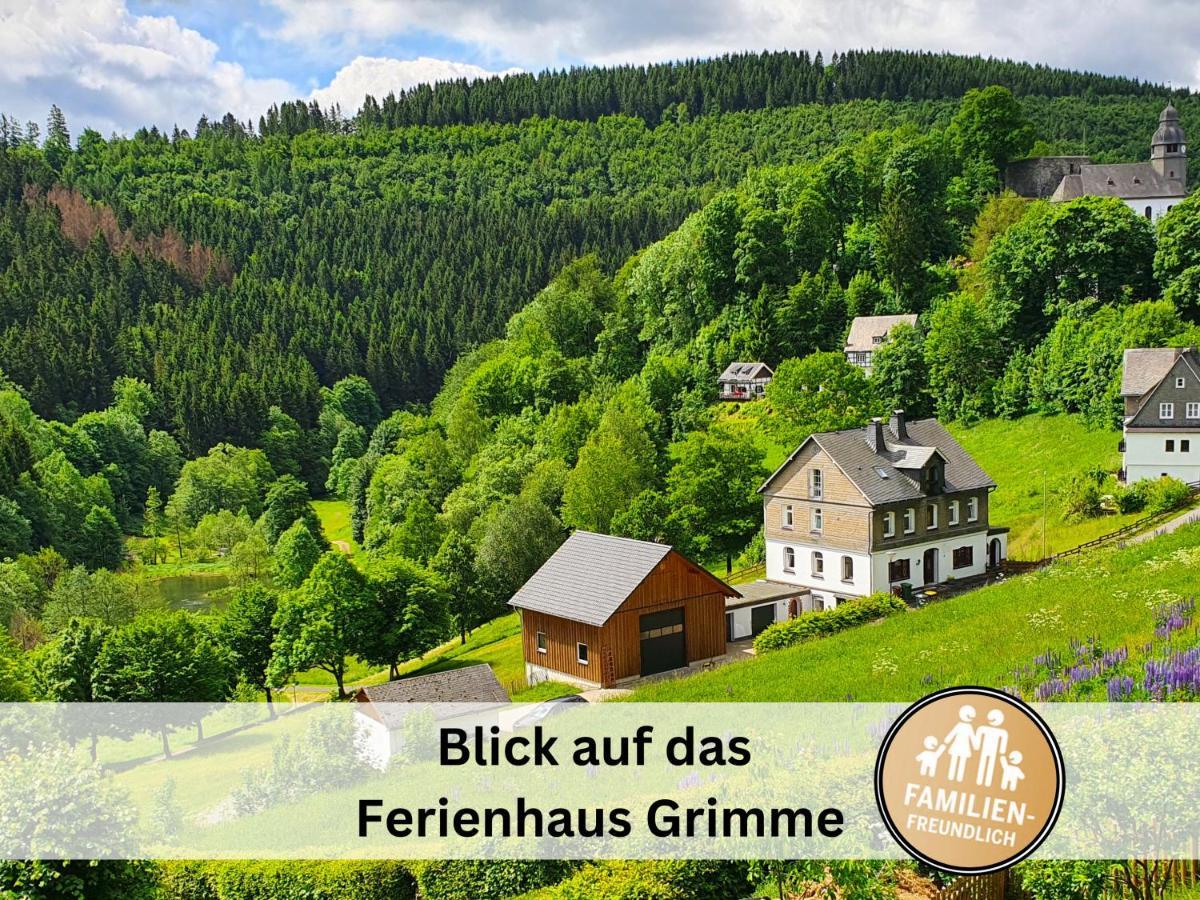 Ferienhaus Grimme - 350M2, 18 Betten - Mit Indoorspielplatz, Pool, Grosser Terrasse, Grill, Sauna, Kicker, Dart, Uvm - Ideal Fuer Familien Шмалленберг Экстерьер фото
