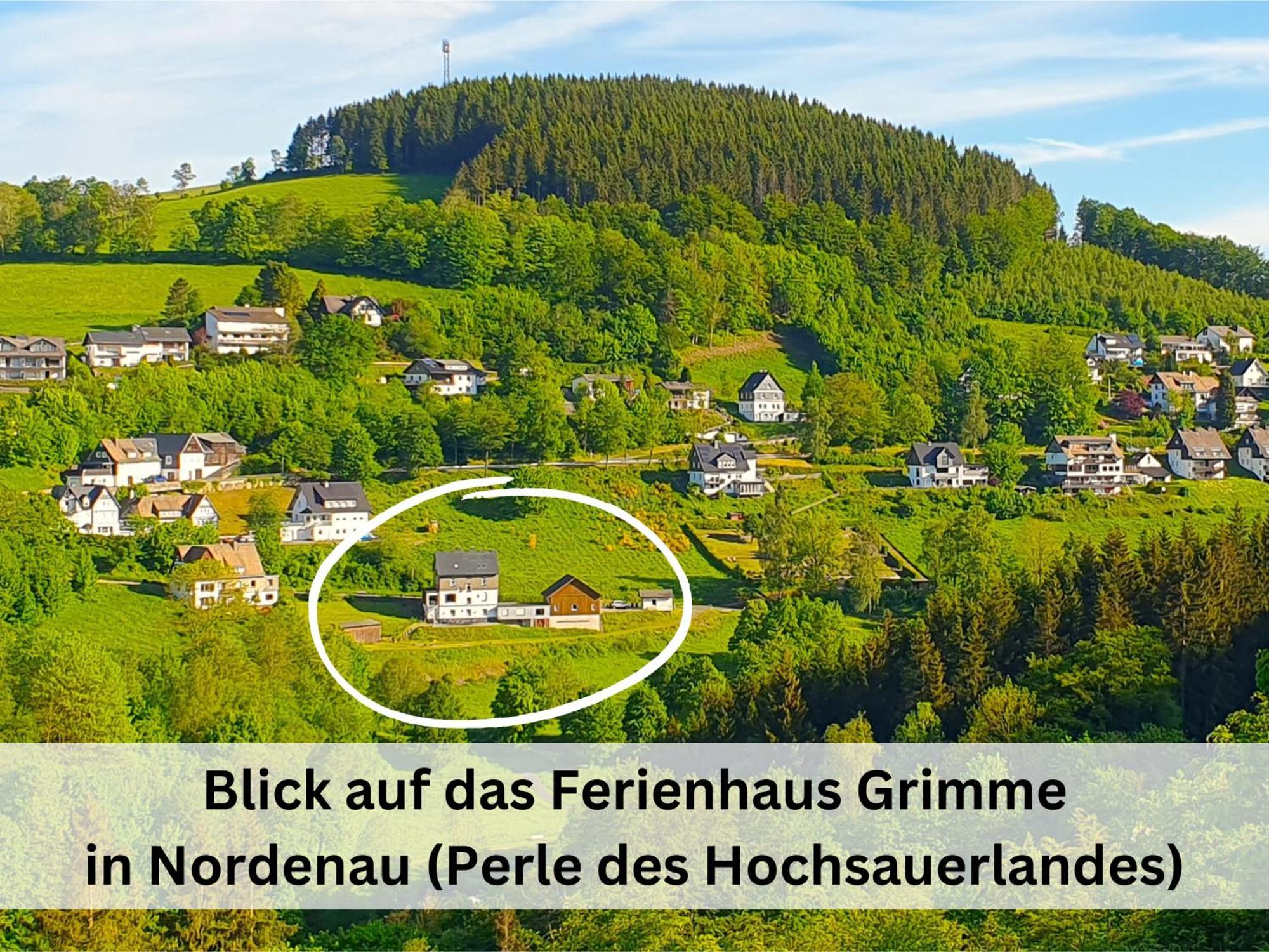 Ferienhaus Grimme - 350M2, 18 Betten - Mit Indoorspielplatz, Pool, Grosser Terrasse, Grill, Sauna, Kicker, Dart, Uvm - Ideal Fuer Familien Шмалленберг Экстерьер фото